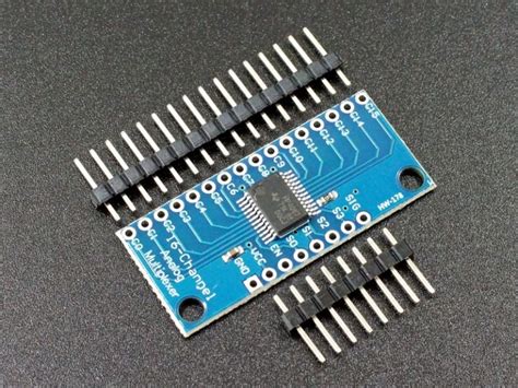 74HC4067 16-Ch Analog / Digital Mux Module - ProtoSupplies