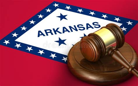 Arkansas Law Legal System Concept Stock Illustration - Illustration of ...