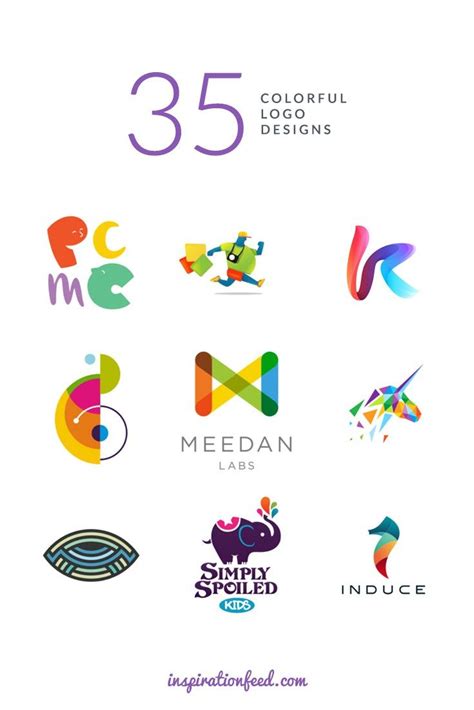 the 25 most colorful logo designs