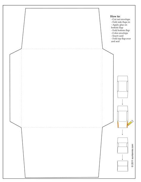 Envelope Printable Template