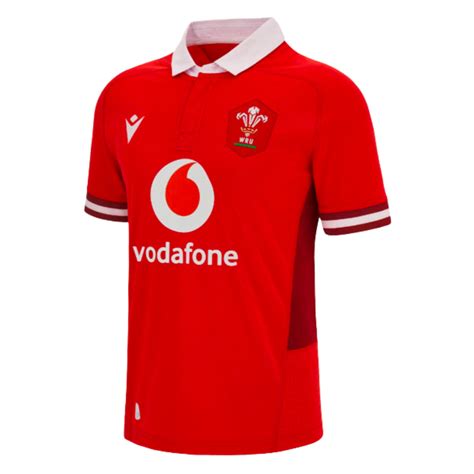 2023-2024 Wales Rugby WRU Home Poly Shirt