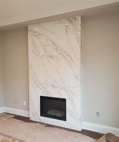 Fireplace: Neolith Calacatta | Marble Trend | Marble, Granite, Tiles | Toronto | Ontario ...