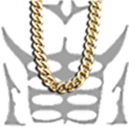 Roblox Gold Chain Transparent