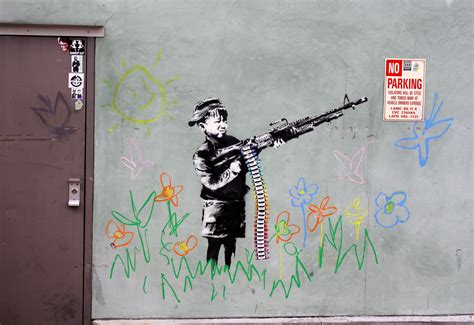 More Banksy Street Art Hits Hollywood. Awesome. | OMEGA-LEVEL