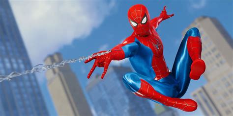 Spider-Man Remastered Mod Recreates No Way Home's Final Swing Suit