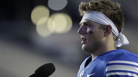 BYU QB Zach Wilson Earns National Recognitions For Career Night Against ...