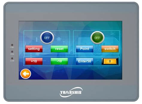 Hmi Touch Screen 7inch 5 Inch 4.3inch - Buy Hmi Product on Alibaba.com