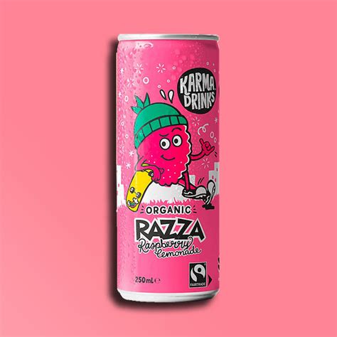 Karma Drinks - Organic Sodas - Karma Raspberry Lemonade — Snackfully