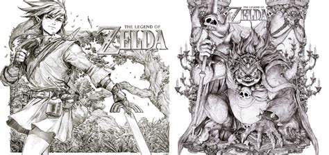 The Legend of Zelda Fan Art Features a Remarkably Intricate Link and Ganon