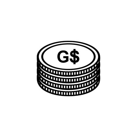 Guyana Currency, Guyanaese Dollar Icon, GYD Sign. Vector Illustration 17261010 Vector Art at ...