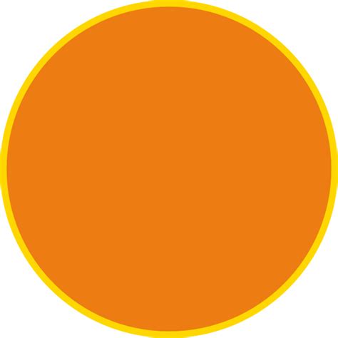 Orange Circle Clip Art at Clker.com - vector clip art online, royalty free & public domain