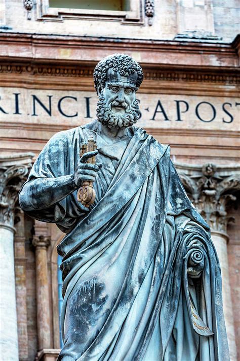 Saint Peter Statue, Basilica, Vatican Photograph by William Perry - Pixels