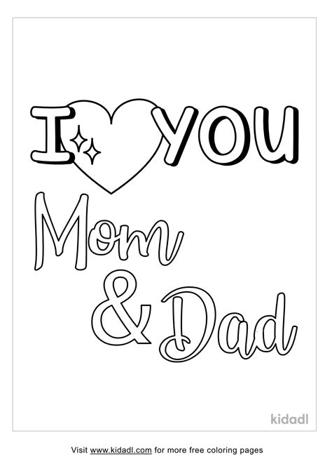 I Love You Mom Pictures To Color - Infoupdate.org