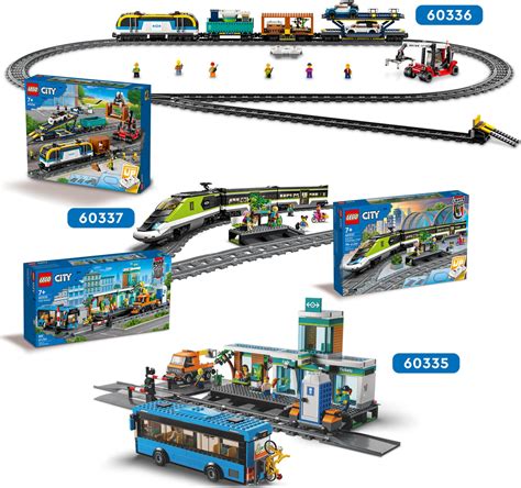 LEGO City Train Station Building Set with Bus - Imagine That Toys