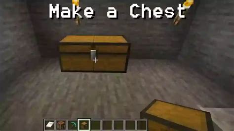 How To Make a Chest In Minecraft