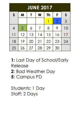 Coppell High School - School District Instructional Calendar - Coppell Isd - 2016-2017