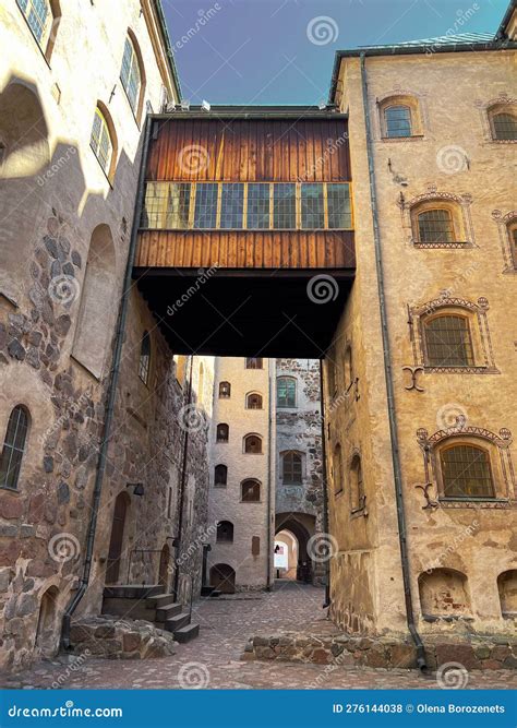 Medieval Turku Castle Courtyard Stock Photo - Image of village, facade: 276144038