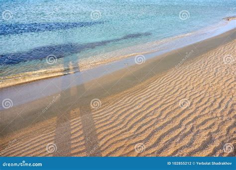 Sands on the beach. stock photo. Image of shore, nature - 102855212