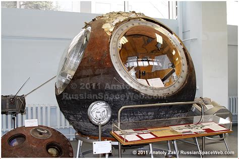 Landing of the Vostok spacecraft