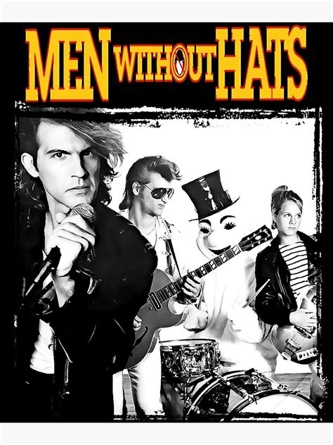 "Men Without Hats " Poster for Sale by MujagicSamir | Redbubble