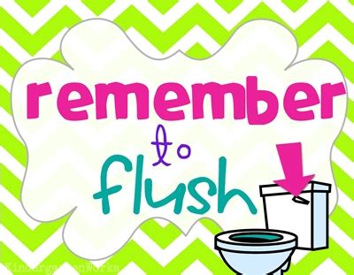 Classroom Routines for the Restroom - wash and flush {printable} | KindergartenWorks