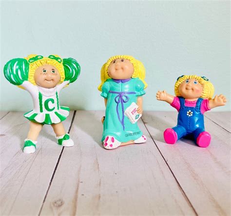 1980s Cabbage Patch Kids Deluxe Miniatures OAA Inc PVC Vinyl - Etsy