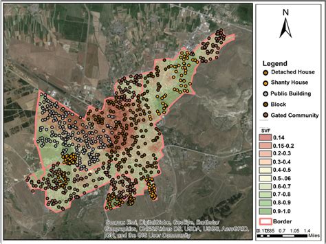 SVF values for the Erzurum city center in 2018 | Download Scientific ...