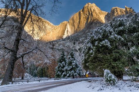 Christmas morning 2016, Sunrise Yosemite falls, YNP !! | Yosemite trip ...