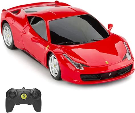 Rastar Ferrari Remote Control Car, 1/24 Scale Ferrari 458 Italia Model ...