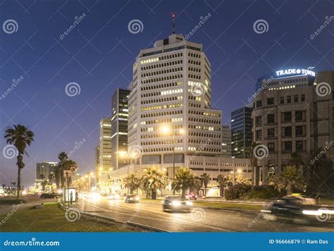 Tel Aviv 10.06 editorial stock image. Image of intersection - 96666879