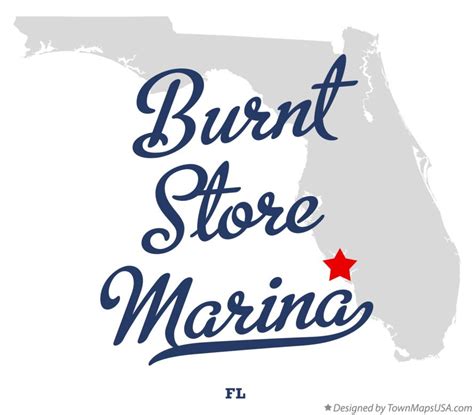 Map of Burnt Store Marina, FL, Florida