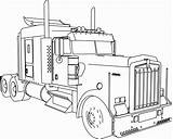 Big Rig Truck Coloring Pages Free 18 Wheeler Boys Sketch Coloring Page sketch template