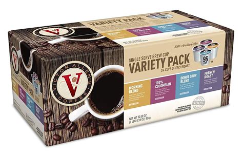 Victor Allen's Coffee Favorites Variety Pack Single Serve Coffee Pods for Keurig K-Cup Brewers ...