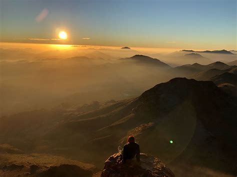 Sunrise at the top of mt Sinai. Photo credits - Min. #egypt #travel #landscape | Egypt, Sunrise ...