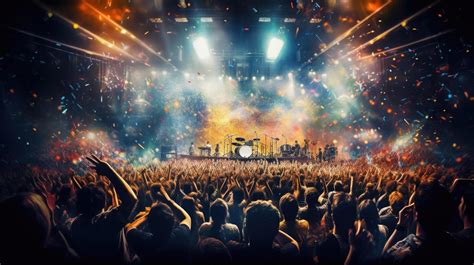 Rock music concert background Illustration 24603806 Stock Photo at Vecteezy