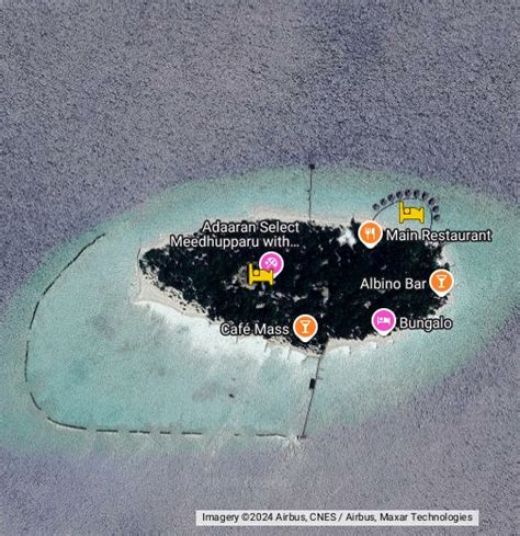 Adaaran Select Meedhupparu Map _maldives Maps with Resorts - Google My Maps