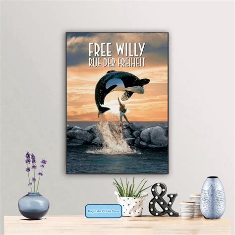 Free Willy Movie Poster