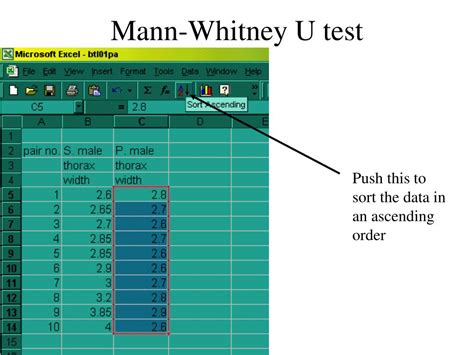 PPT - Mann-Whitney U test PowerPoint Presentation, free download - ID:6034903