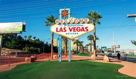 Where is the Welcome to Las Vegas Sign? (Location, Map & Parking) - FeelingVegas