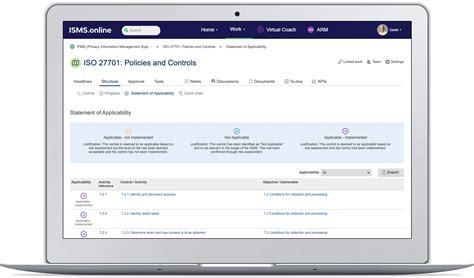 ISO 27001 Statement of Applicability made simple | ISMS.online