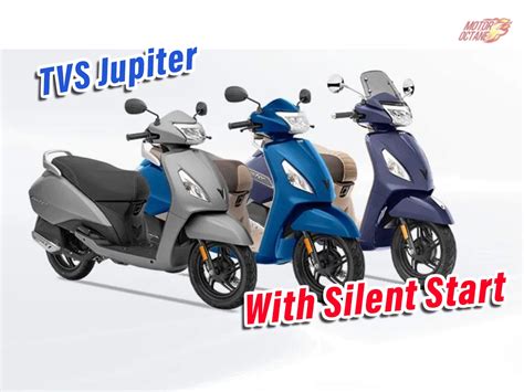 TVS Jupiter ZX Disc launched with Silent Start » MotorOctane