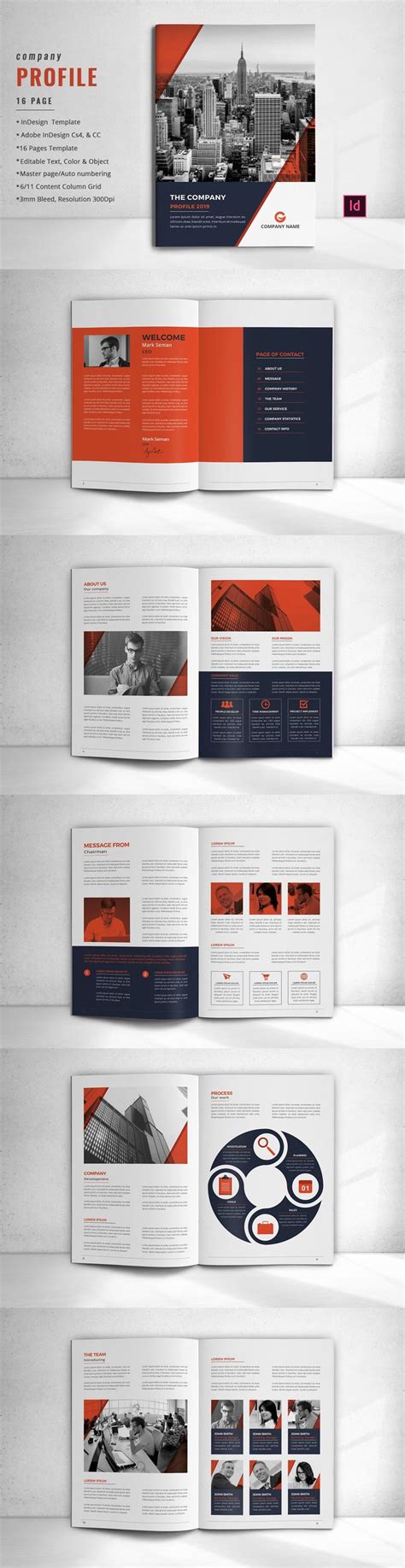 Corporate Brochure Template / 16 Pages. Compatible with: Adobe InDesign. File Size: 4.92 MB ...