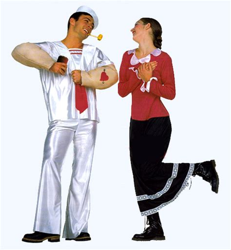 Popeye and Olive Oyl Costumes Ideas | Popular Character Costumes