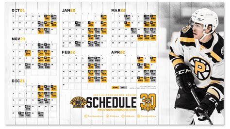 Everything You Need To Know About The Nhl Bruins Schedule In 2023 - 4th ...