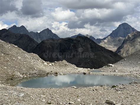 The Jöriseen Joeriseen or Joriseen - Group of Alpine Lakes Located Ih the Silvretta Alps ...