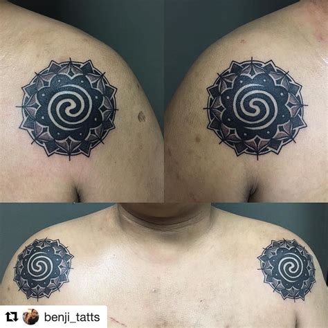 #Repost @benji_tatts with @repostapp A lil different bunga terung this time . Thanks Raymond for ...