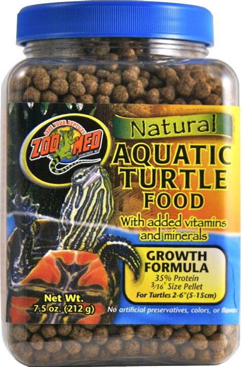 Zoo Med Natural Aquatic Turtle Food, 7.5-oz jar - Chewy.com