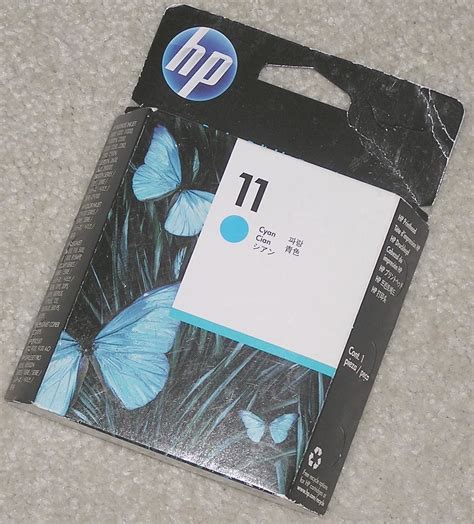 HP 11 C4811A Cyan Printhead Ink Cartridge for sale online | eBay | Ink, Ink cartridge, Cyan