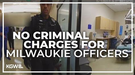 Milwaukie officers face no criminal charges in death of Providence Milwaukie Hospital patient ...