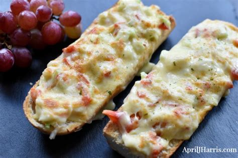 Quick and Easy Crab Melts - A Tasty Appetizer or Light Meal - April J Harris